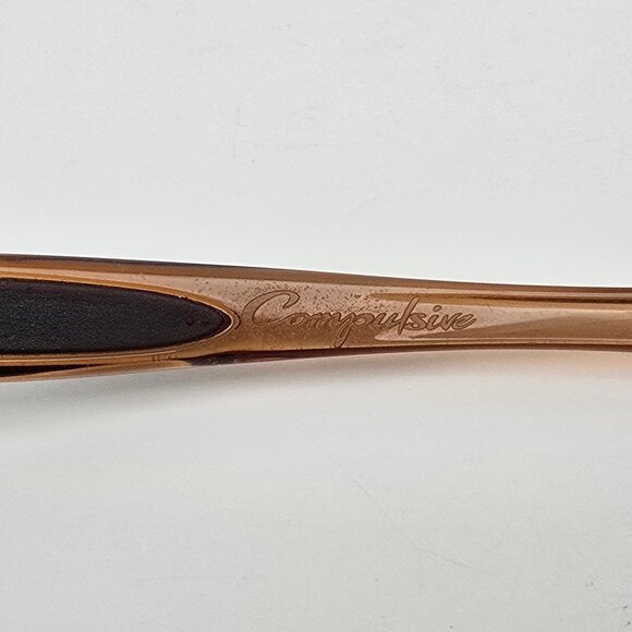 *SOLD* Oakley 05-361 Compulsive Squared Dark Topaz Frame Bronze Lens Sunglasses - Picture 8 of 16